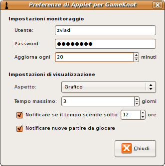 Preferenze